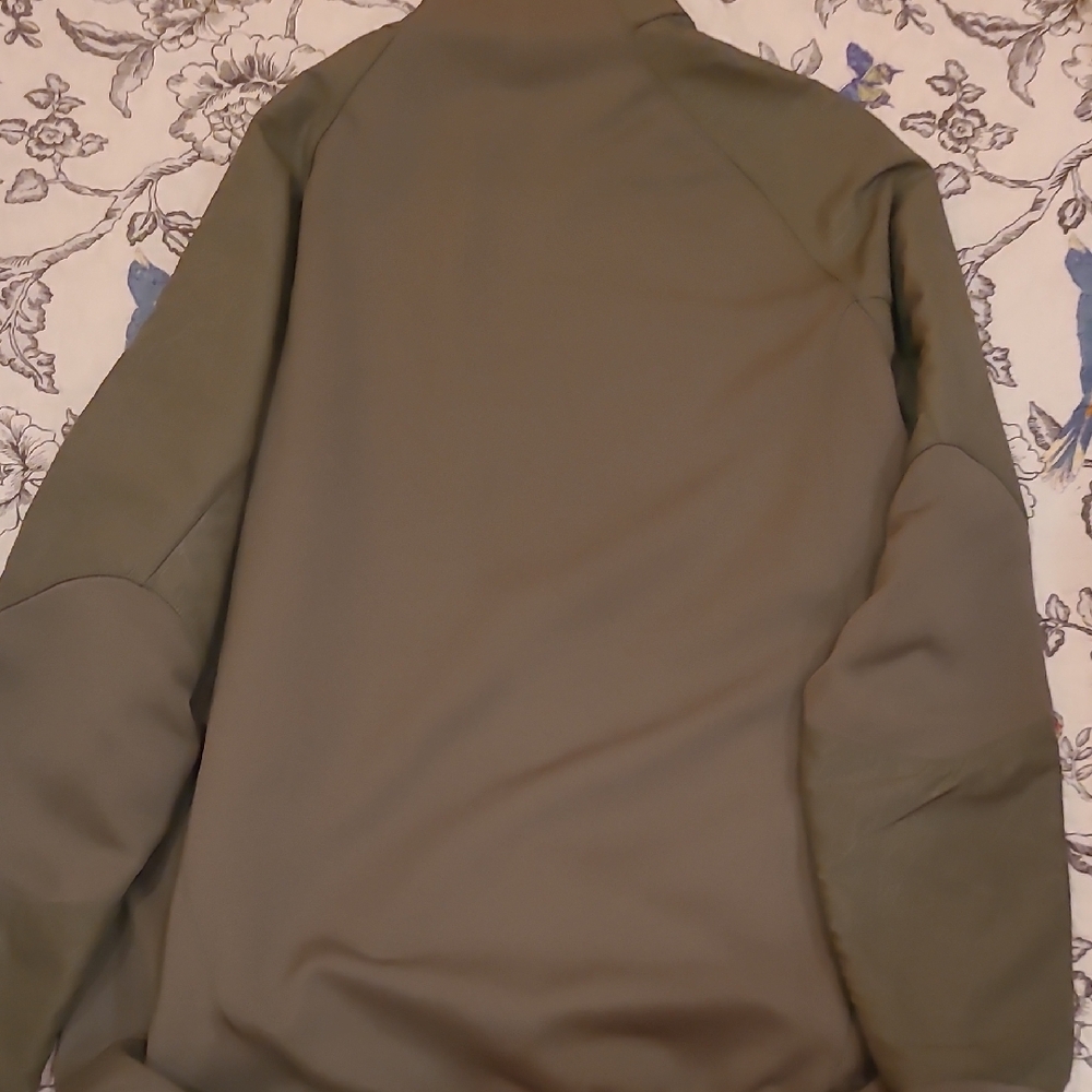 Nike Men's Olive Full Zip Track Jacket Large - Picture 6 of 7